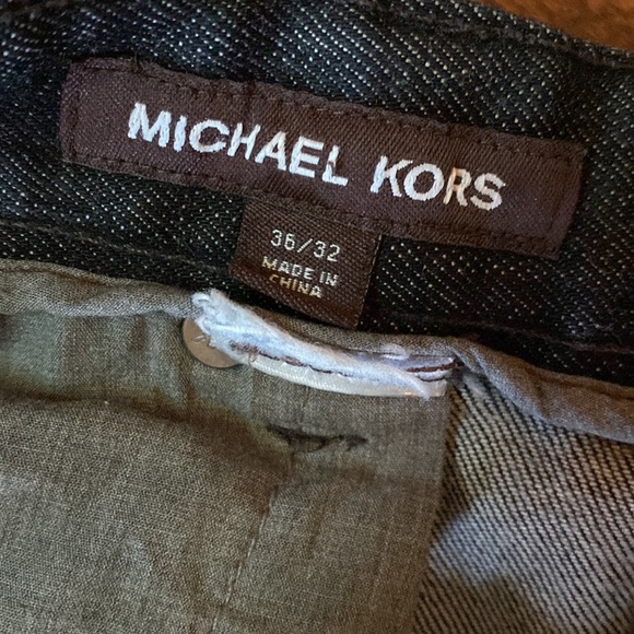 Michael Kors Men’s Dark Wash MK Jeans, Size 36/32 - Picture 5 of 9